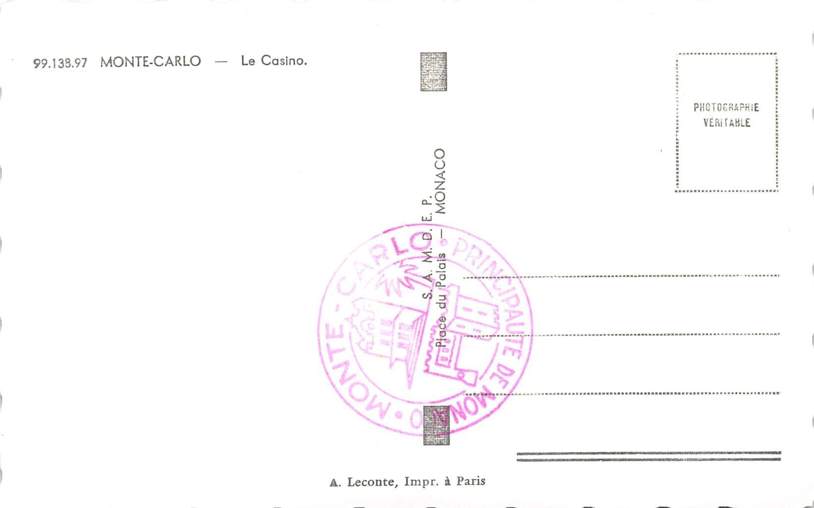 Cartoline postali: 3x Monaco, La Cote d'Azur – Usato da Ottikon b.Kemptth. venduto da Neptun1974 1