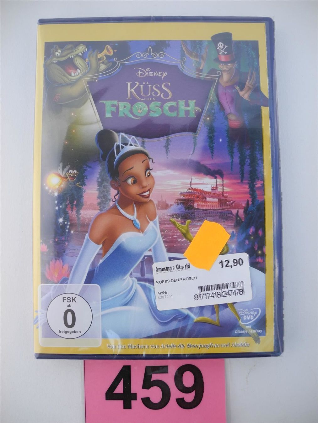 Alle DVDs: Disney Küss den Frosch, Nr. 459 – Neu und originalverpackt aus Kottwil von Crazyrolf