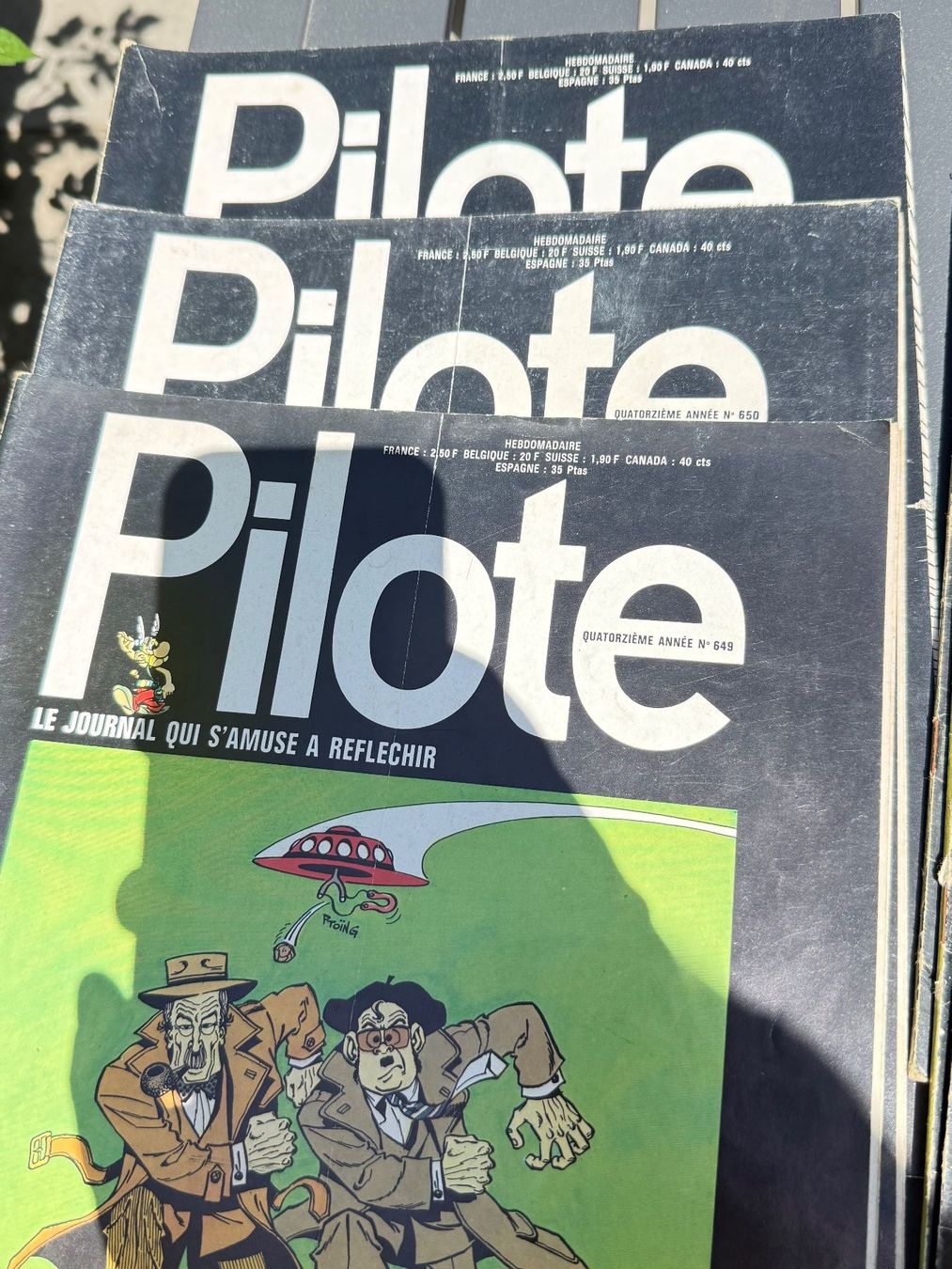 Riviste & Magazine: Lot de 15 magazines Pilote - 1972 – Usato da Denges venduto da peumens 5