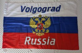 Russland Flagge, Volgograd. Флаг России!