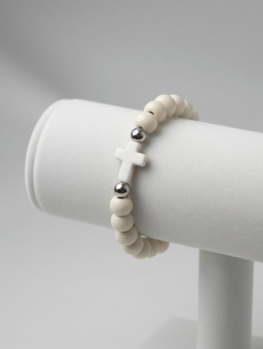 Bracciali & Braccialetti: 1 bracelet croix, NEUFS – Nuovo e nell'imballaggio originale da Puidoux venduto da mic_c2fh