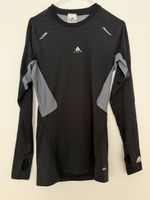 Adidas Langarmshirt schwarz grau Grösse M