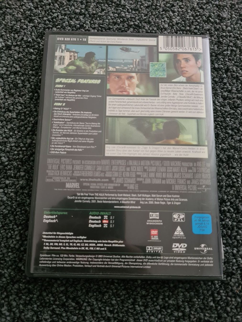 Tutti i DVDs: HULK (11652) – Usato da Ruswil venduto da M71 1