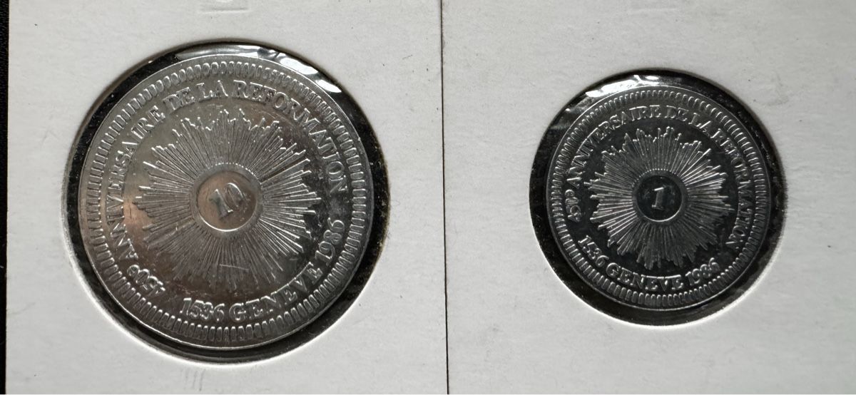 Medaglie: 2 Jeton Genf – Usato da Meilen venduto da coins4sale 1