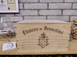 6x 2019 Château de Beaucastel Original Wooden Case