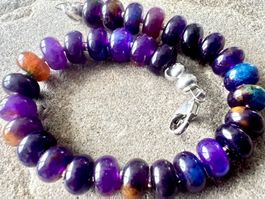 Tigerauge Armband 925 Silber multicolor handgefertigt Neu