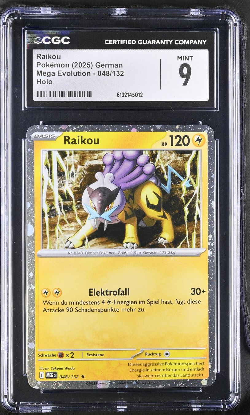 Pokémon Carte collezionabili: Raikou - Mega Evolution - (048/132) – Nuovo (secondo la descrizione) da Buochs venduto da BitKaizer