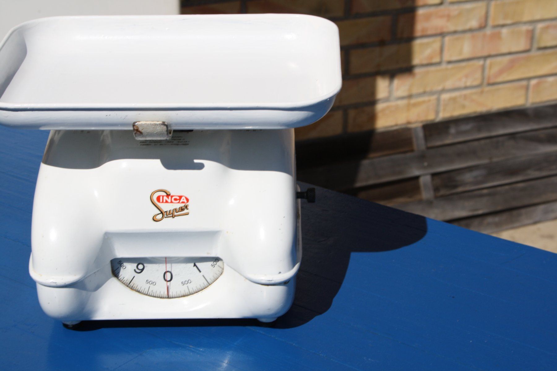 Elettrodomestici da cucina: INCA SUPER ALTE VINTAGE KÜCHENWAAGE – Usato da Wauwil venduto da Pneuedy 1