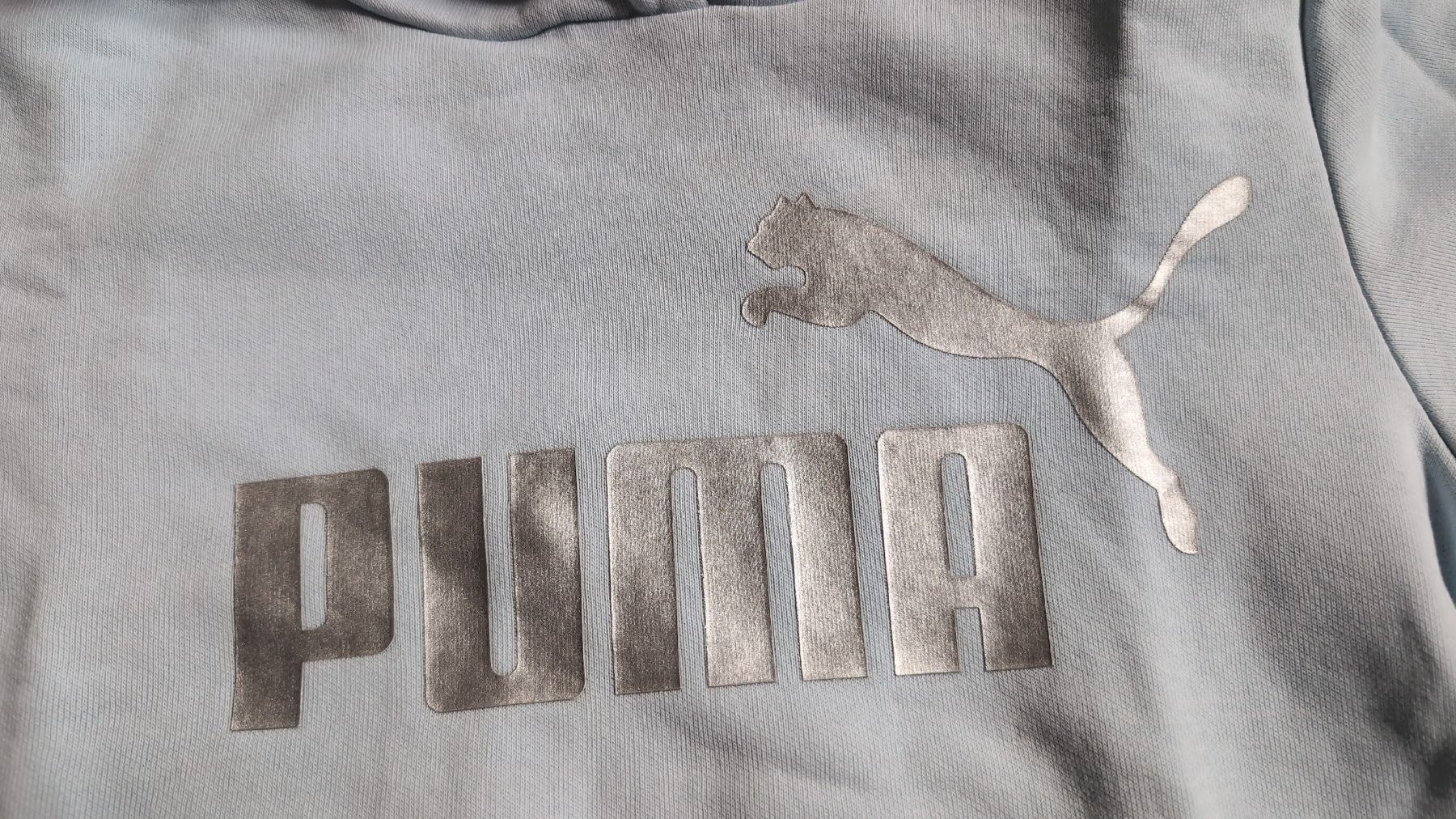 Puma Pullover & Sweatshirts: Puma Kapuzenpullover hellblau Grösse 152 top Zustand – Gebraucht aus St. Gallen von nortom 1