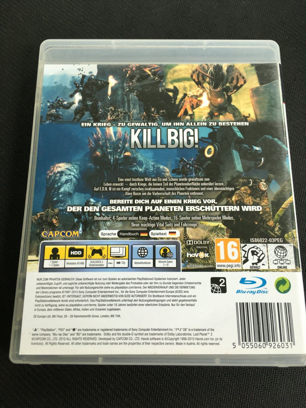 Sony Giochi: Lost Planet 2 -  PS3 / Playstation 3 – Usato da St.Gallen venduto da sjosjo 1