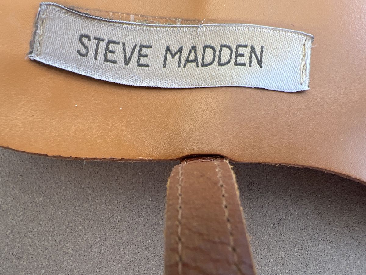 Steve Madden Scarpe da donna: Leder Sandalen Gr. 38 – Usato da HORGEN venduto da vladibarca10 6