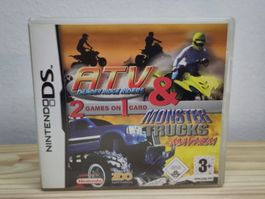 ATV + Monster Trucks 2 in 1 Nintendo DS 2DS