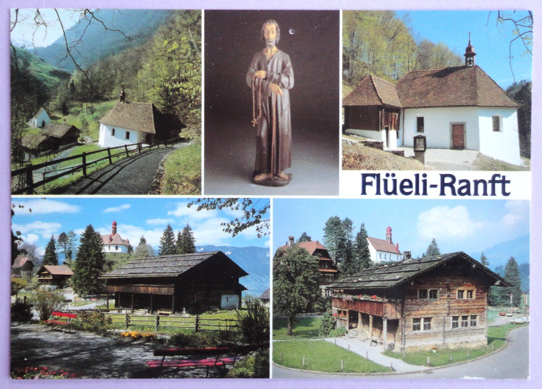 Cartoline postali: Flüeli-Ranft – Difettoso da Fétigny venduto da Billy2miny