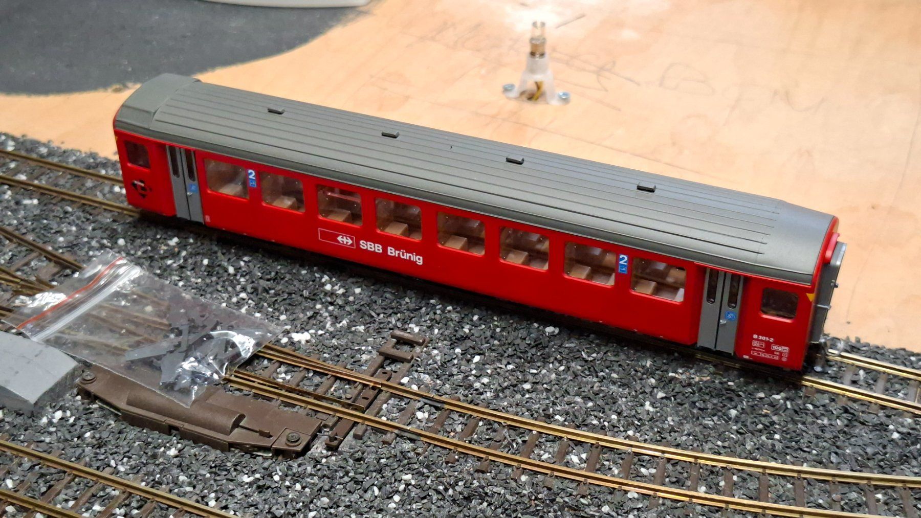 Bemo Trains électriques: Bemo SBB Brünig SIG Typ III B 301 – Neuf (Voir description) à Spiez par smifer 1