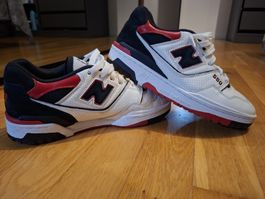 Sneaker New Balance 550 weiss rot schwarz Grösse 40