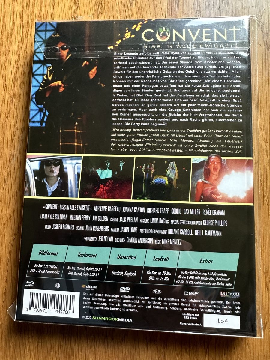Tous les DVDs: Convent Bis in alle Ewigkeit Mediabook – Neuf (Voir description) à Benken ZH par Audi-erich 1