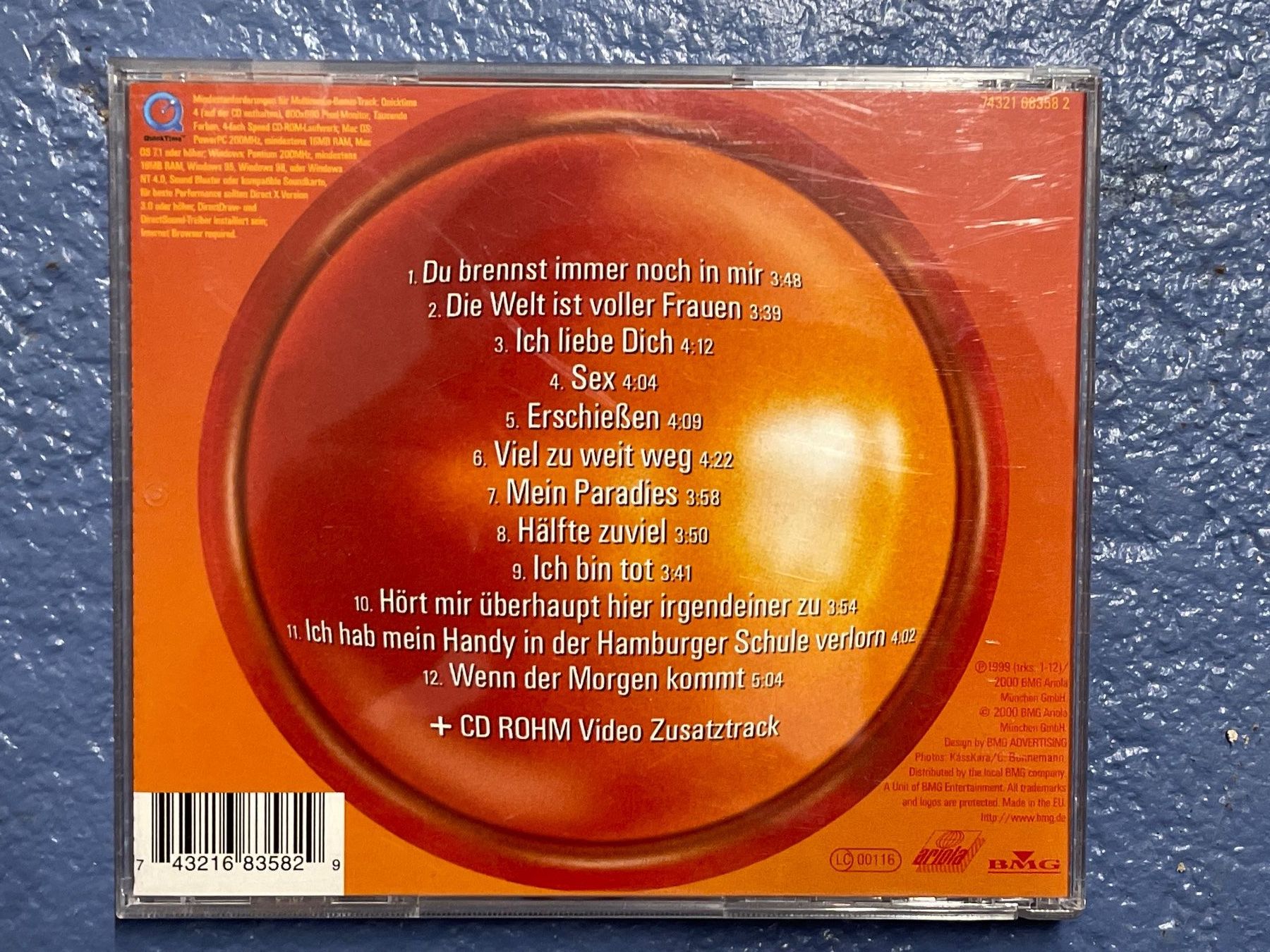CD: [CD] ROH - Rohmantisch (2000) – Usato da Frasnacht venduto da DiskSelection 1