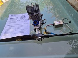OS GT55 Flugzeug Motor Benziner