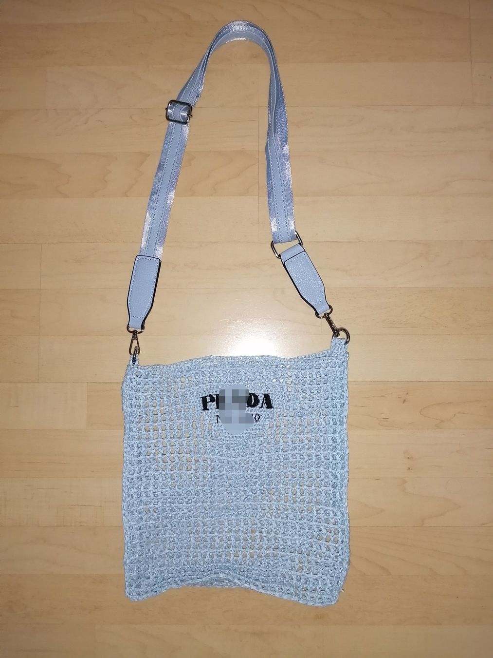 Borse da donna: Tasche aus Rafiabast Blau – Nuovo (secondo la descrizione) da Buchrain venduto da nat_pl5p 6