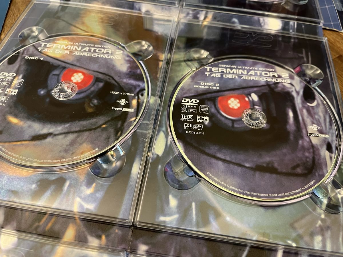 Alle DVDs: TERMINATOR BOX 6 DVD's – Gebraucht aus Wiesenberg von  4