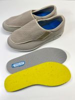 neue Gesundheitsschuhe mit flexiblem Klettverschluss