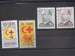 DDR 1969 Rotkreuz Liga / Ulbricht gest