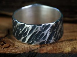 NAMIR · handgefertigter Silberring in alle Grössen · unisex