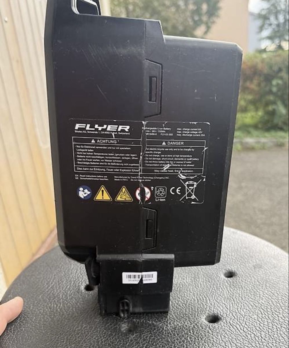Flyer Batterie: Flyer E-Bike akku  ungetestet/defekt – Difettoso da Oberentfelden venduto da lam_vj88 1
