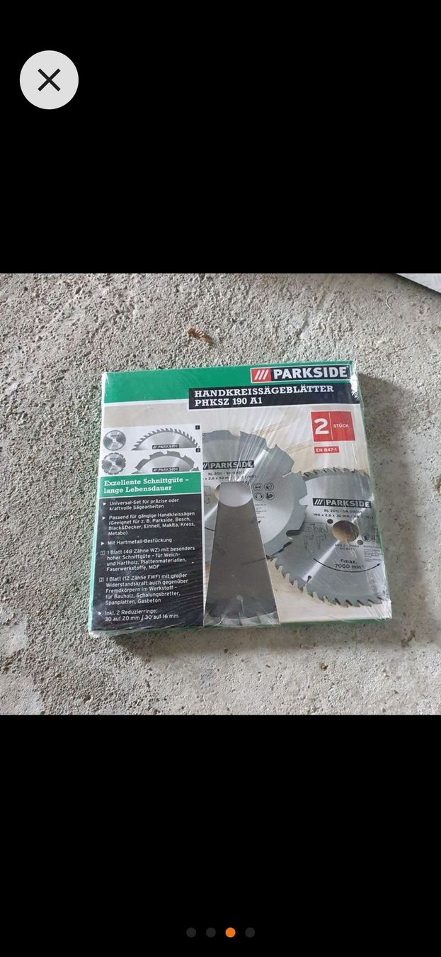 Einhell Tutte le macchine: Wenig gebrauchte Winkelschleifer & 2 neu Sageblatt – Usato da Hausen AG venduto da stern_63 2