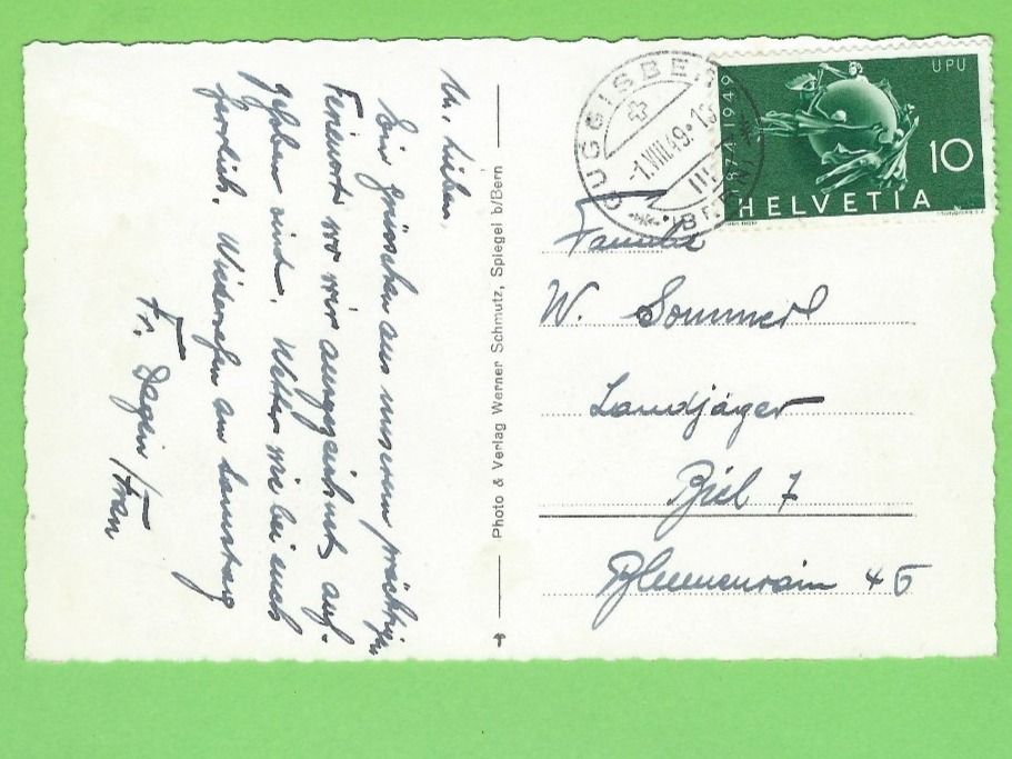 Cartoline postali: Guggisberg mit Guggershörnli – Nuovo (secondo la descrizione) da Zürich venduto da t24_de 1