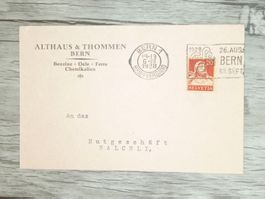TR20 Enveloppe + Timbre Suisse 1928