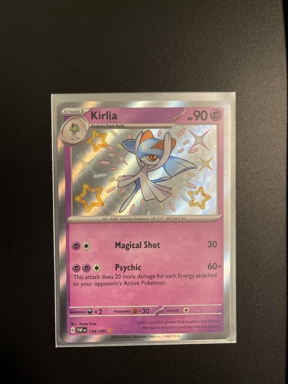 Kirlia baby shiny Paldean Fates EN | Kaufen auf Ricardo