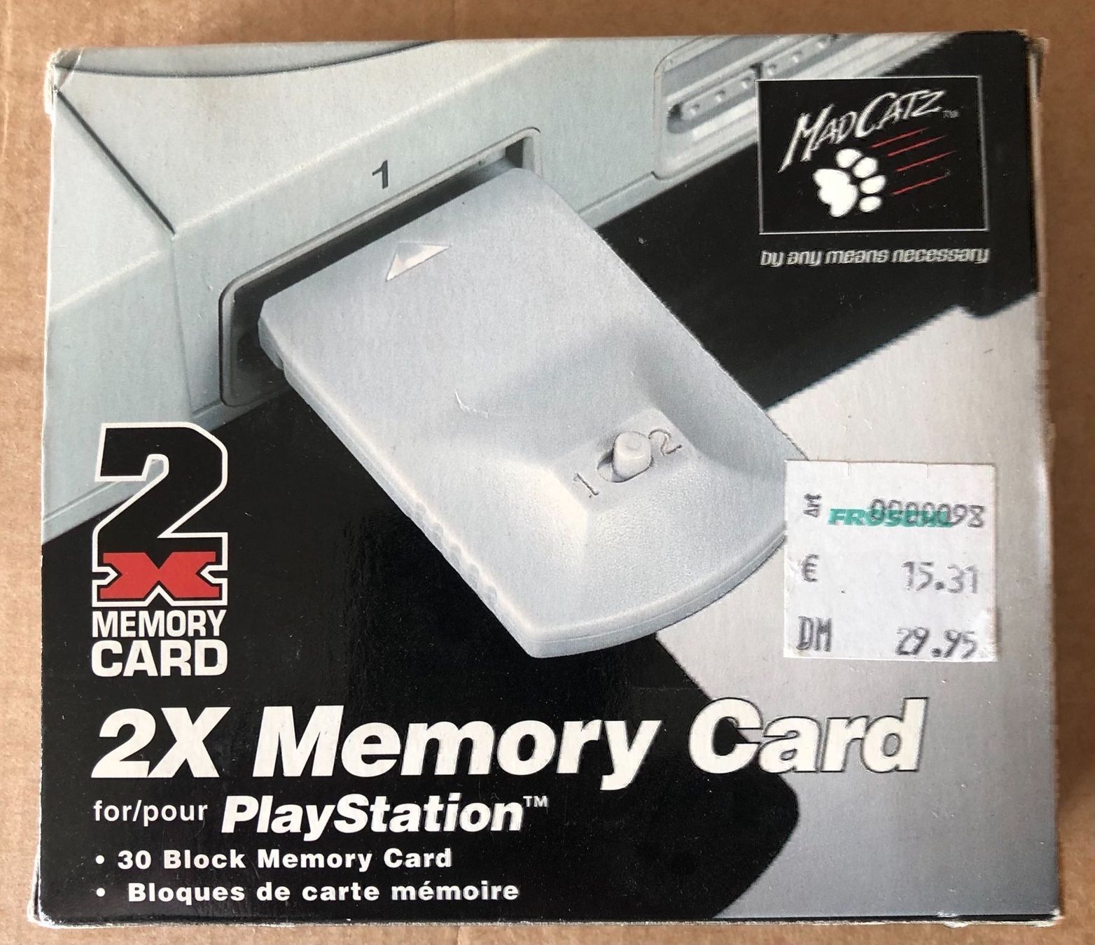Sony Memory unit & Memory card: Memory Card für Sony PlayStation – Usato da Kestenholz venduto da Dickies09