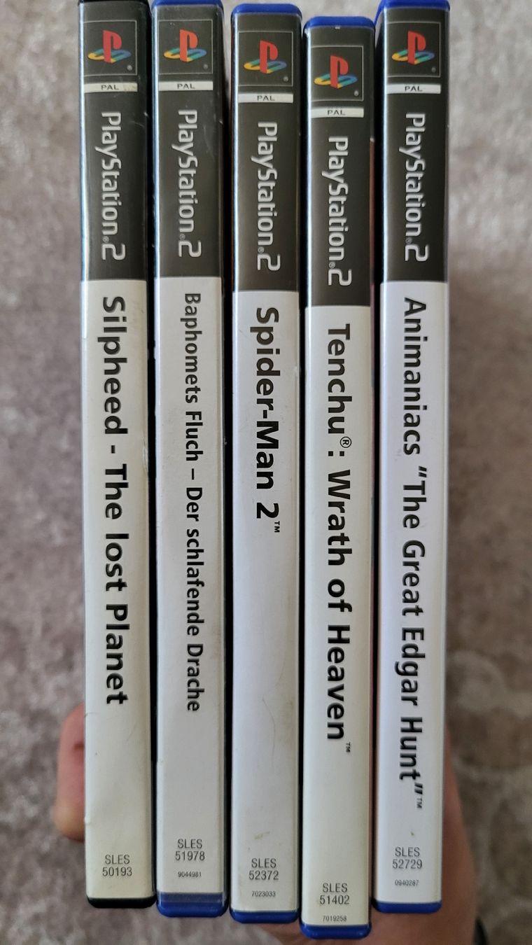Spiele: Playstation 2 Spiele set.5x Kompl.Top ! – Neu (gemäss Beschreibung) aus Biel/Bienne von Retrohr 7