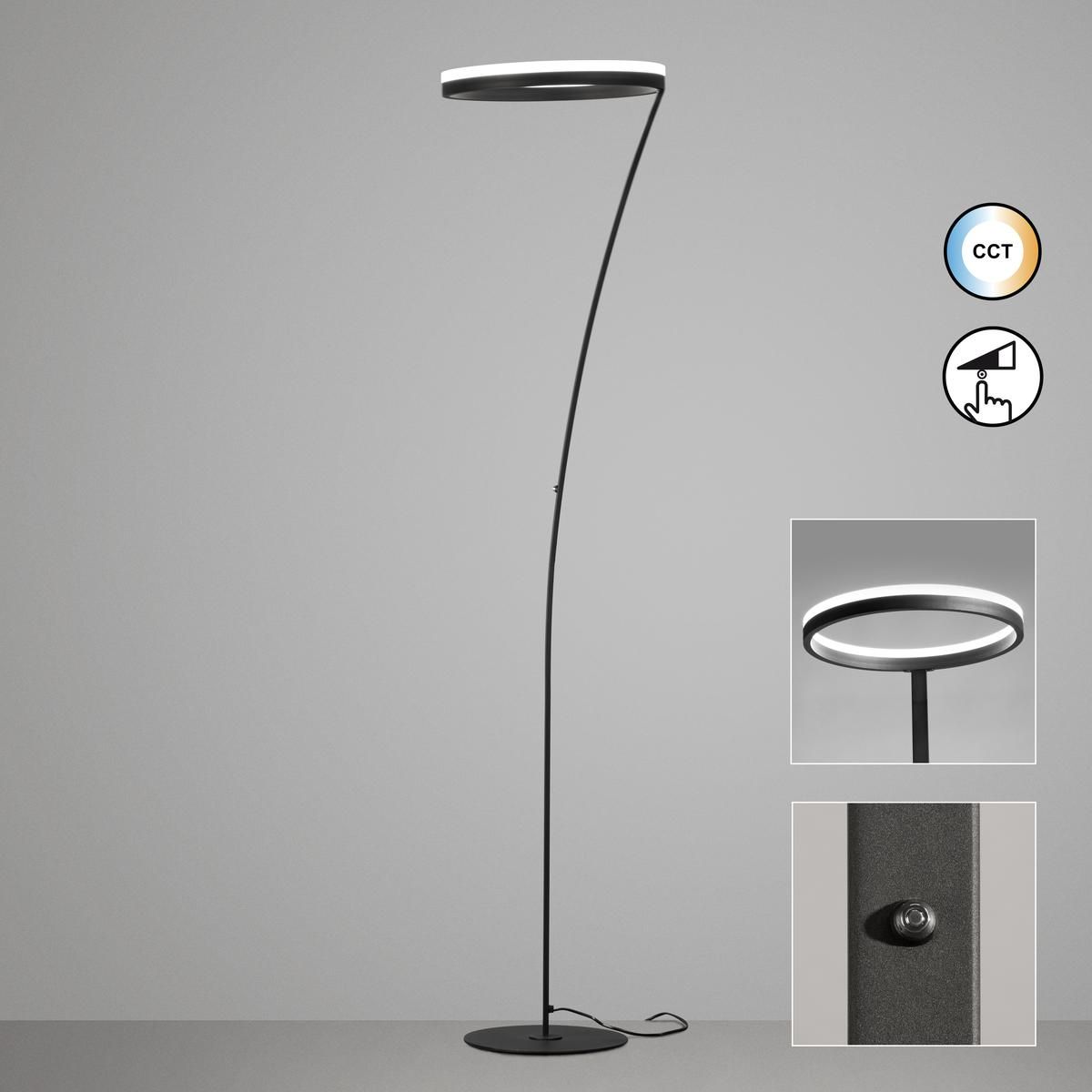 Lampade: LED Stehleuchte, Dimmer, 177 cm Höhe – Nuovo (secondo la descrizione) da Kreuzlingen venduto da Smart-Light