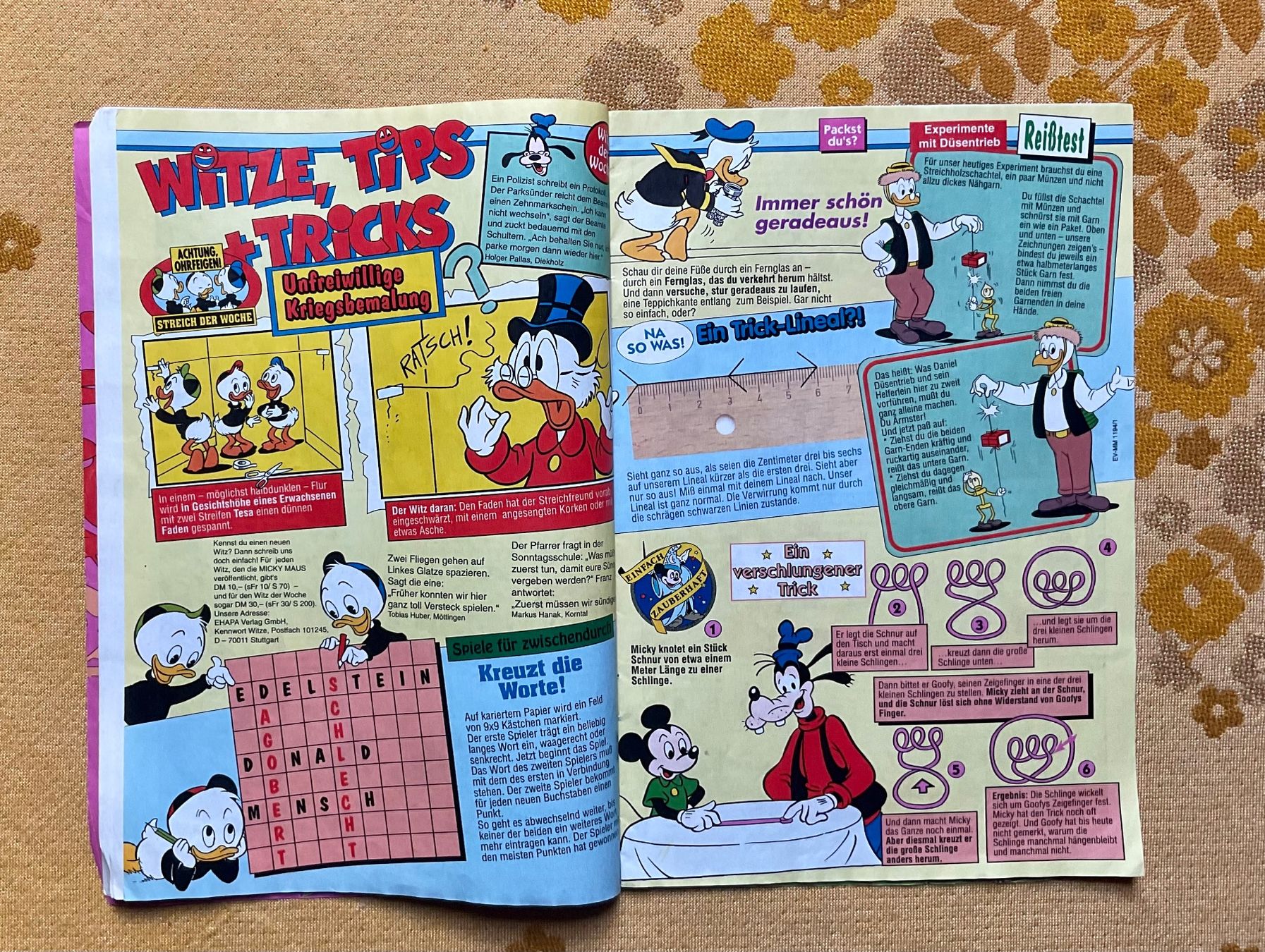 BD: Micky Maus Heft Nr 11 von 1994 – D'occasion à Endingen par nathan05 3