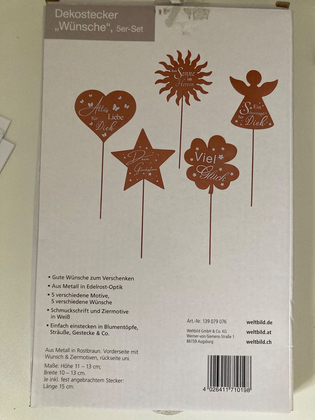 Tutte le decorazioni: Dekostecker – Nuovo e nell'imballaggio originale da Bülach venduto da Stellina72 1