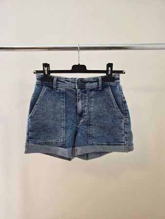 Verwaschene Jeans-Shorts Noisy May