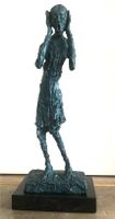 MUNCH THE SCREAM DER SCHREI SKULPTUR BRONZE FIGUR LIMITIERT