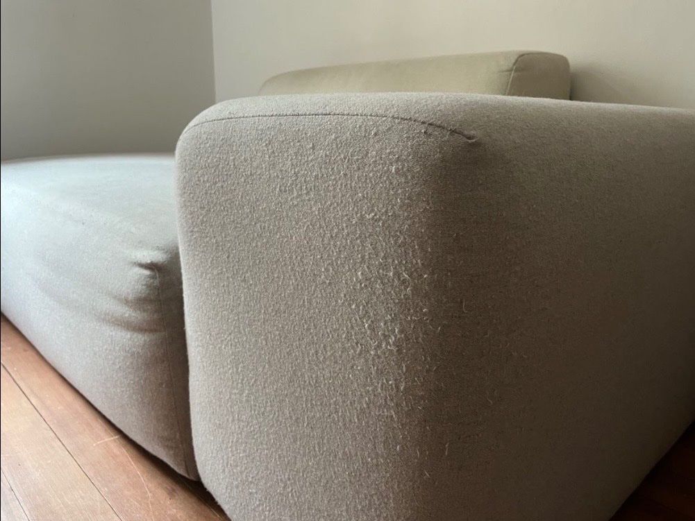 MYCS Divani: Stoffsofa in Cremeweiss – Usato da Zürich venduto da j___b 3