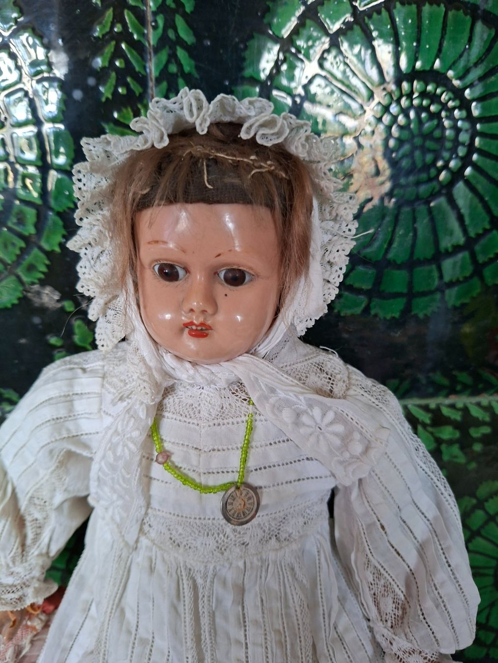 Bambole: Antike Schildkröt Puppe,Celluloid, gemarkt, 44 cm – Usato da Otelfingen venduto da silver-moon 1