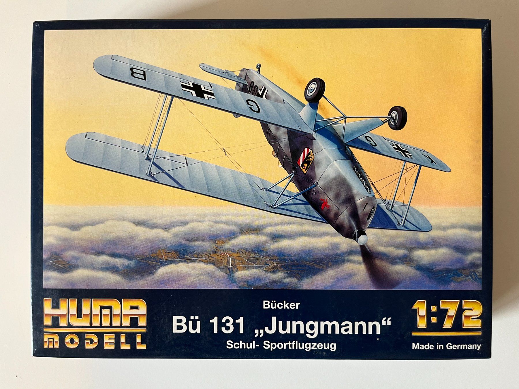 Modellbausätze & Standmodelle: Huma Modell 1/72: 2 x Bü 131 Jungmann – Neu (gemäss Beschreibung) aus Yverdon-les-Bains von  1