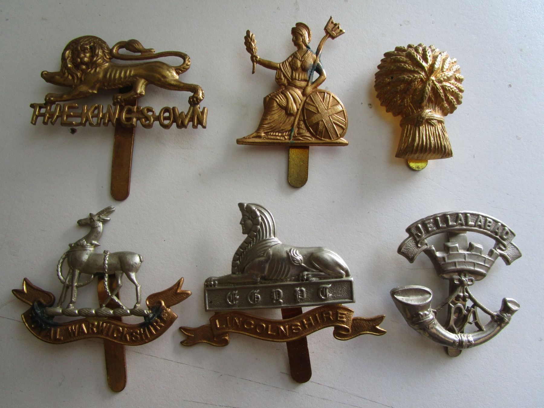 Placchette & Badge: 6 Abzeichen der britischen Armee  2 WK – Usato da Heimberg venduto da Lupo57