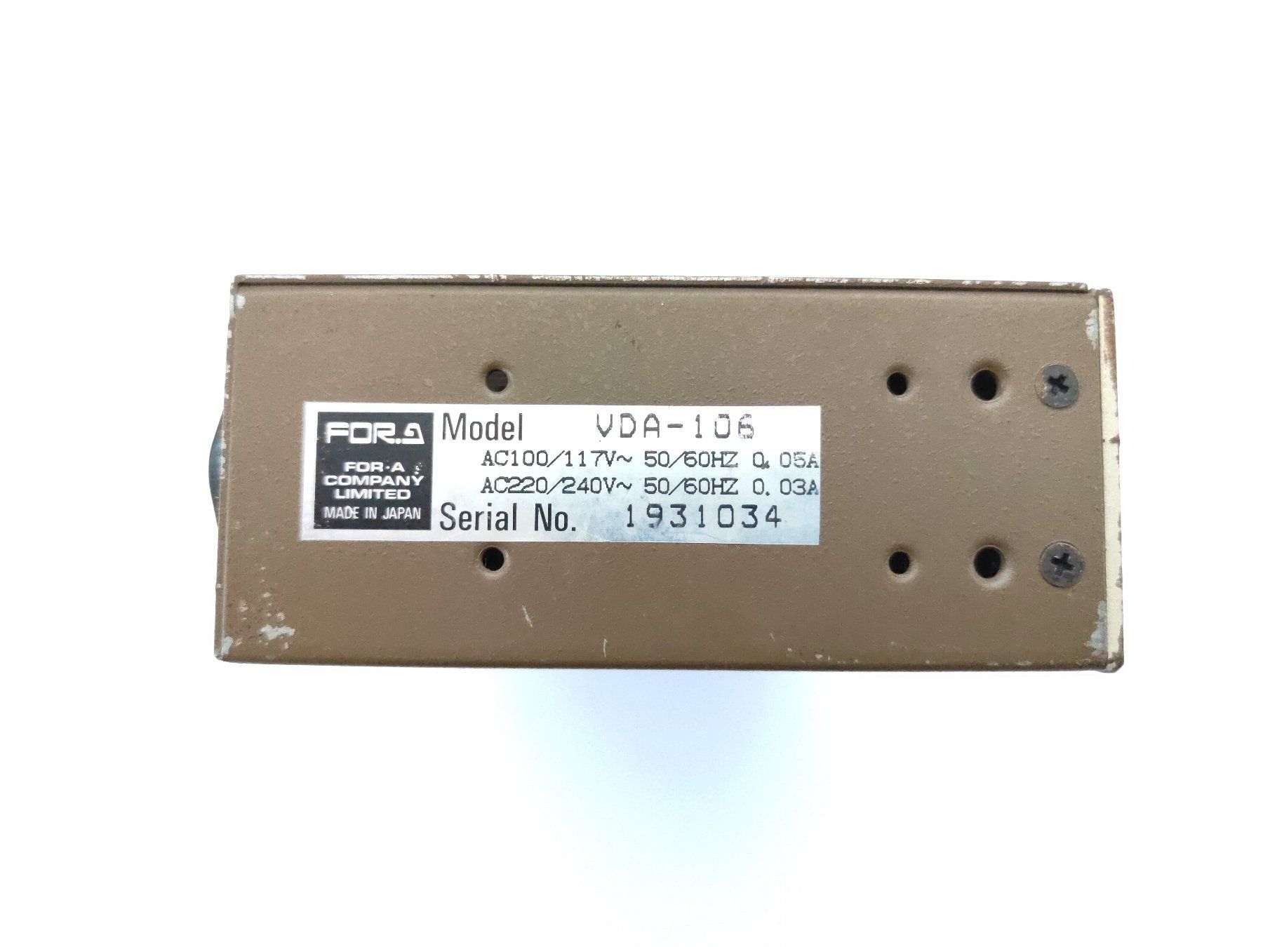 Amplificatori: Fora VDA-106 Video Verteiler Verstärker – Usato da Zürich venduto da mobilix 4