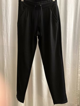 Schwarze Stoffhose, neu, bequem & elegant Gr. S/M (38/40)