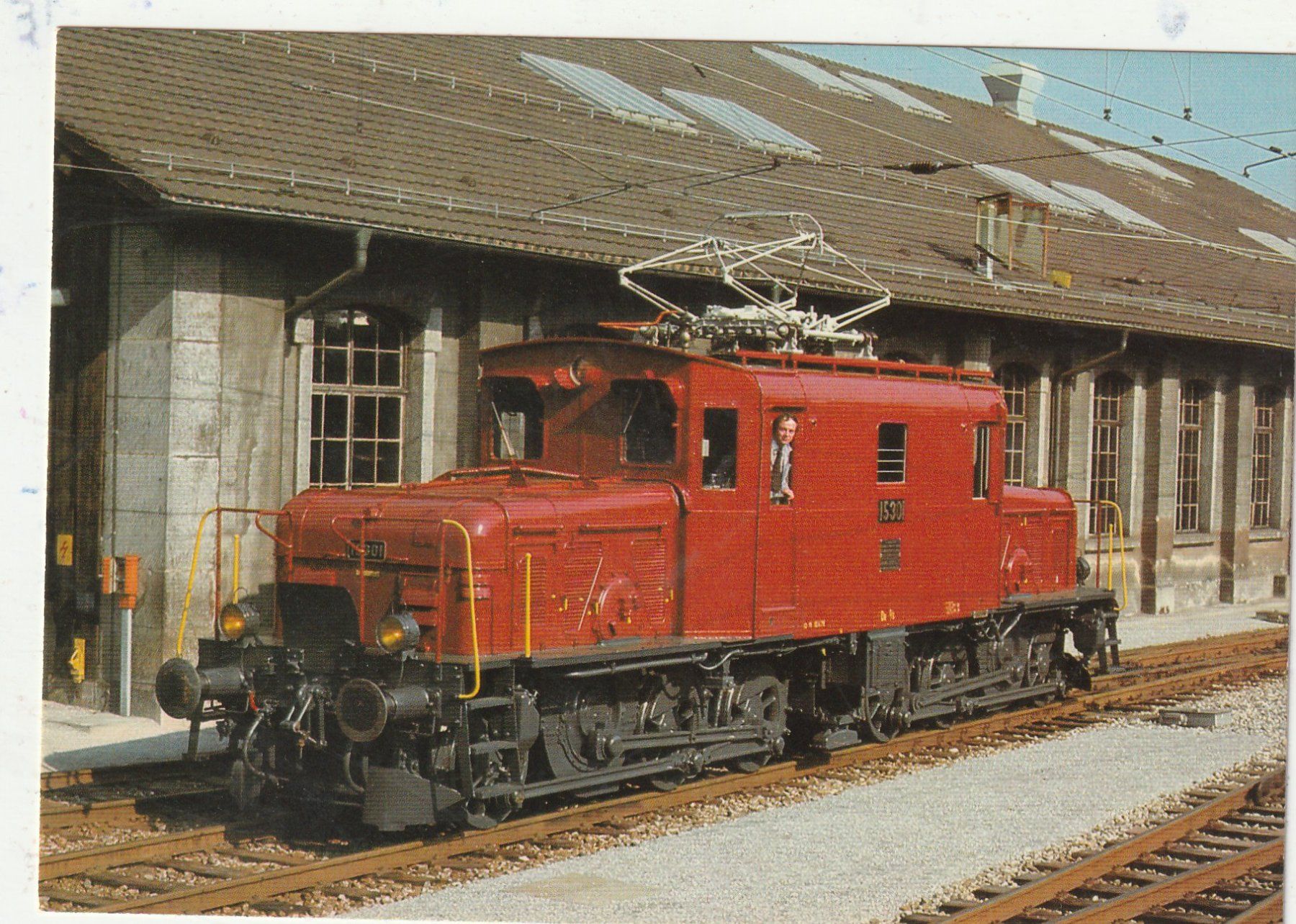 Cartoline postali: SBB Güterlokomotive 1979 – Usato da Lumbrein venduto da made02