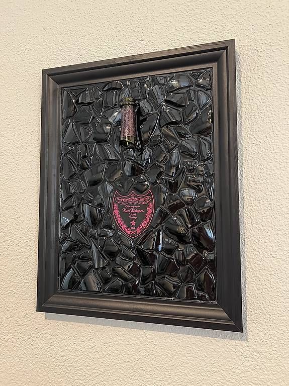 Poster & Bilder: Dom Perignon Rose Wandbild Champagner Deko – Gebraucht aus Mägenwil von Jan.k02 2