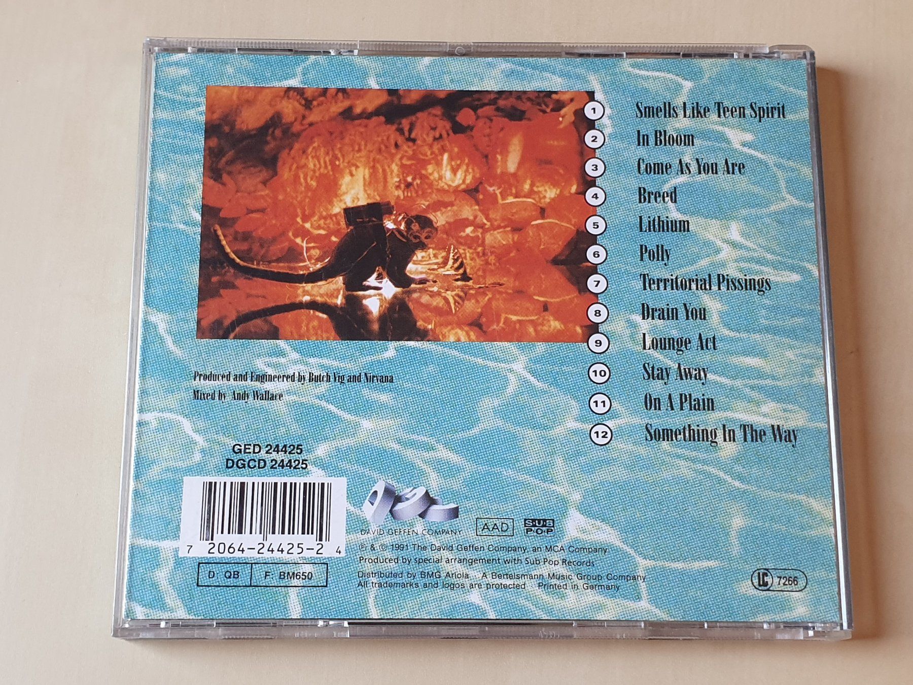 CDs: Nirvana Nevermind – D'occasion à Stansstad par collectorsshop 1