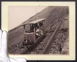 Fotografie Neapel, Bergbahn Etna auf dem