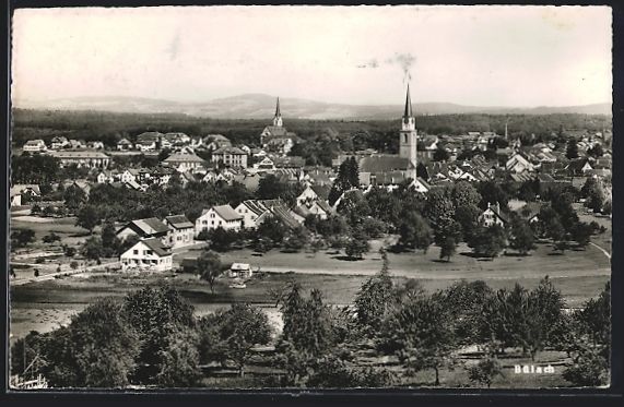 Cartoline postali: Bülach, Ortsansicht aus der Vogelschau – Usato da Berlin venduto da bartko-reher